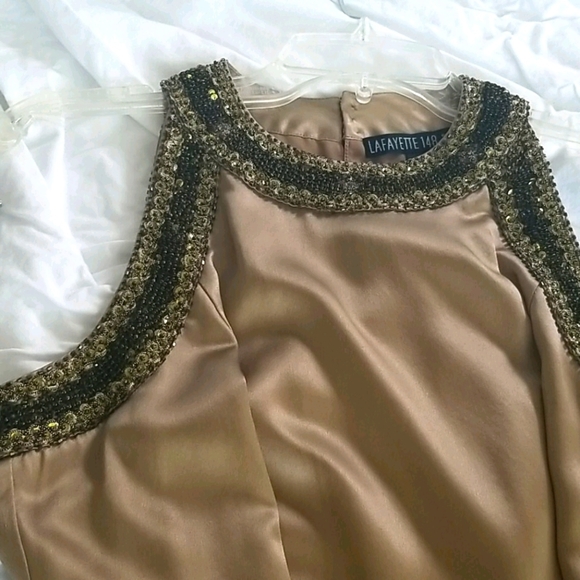 COPY - Lafayette 148 NY Beaded Tank size 4. 100% silk - Picture 11 of 14